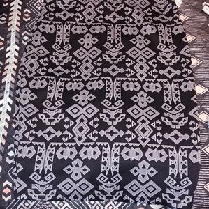 Printed Pencil Skirt